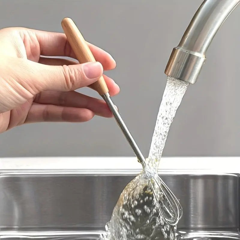 Wooden Handle Whisk