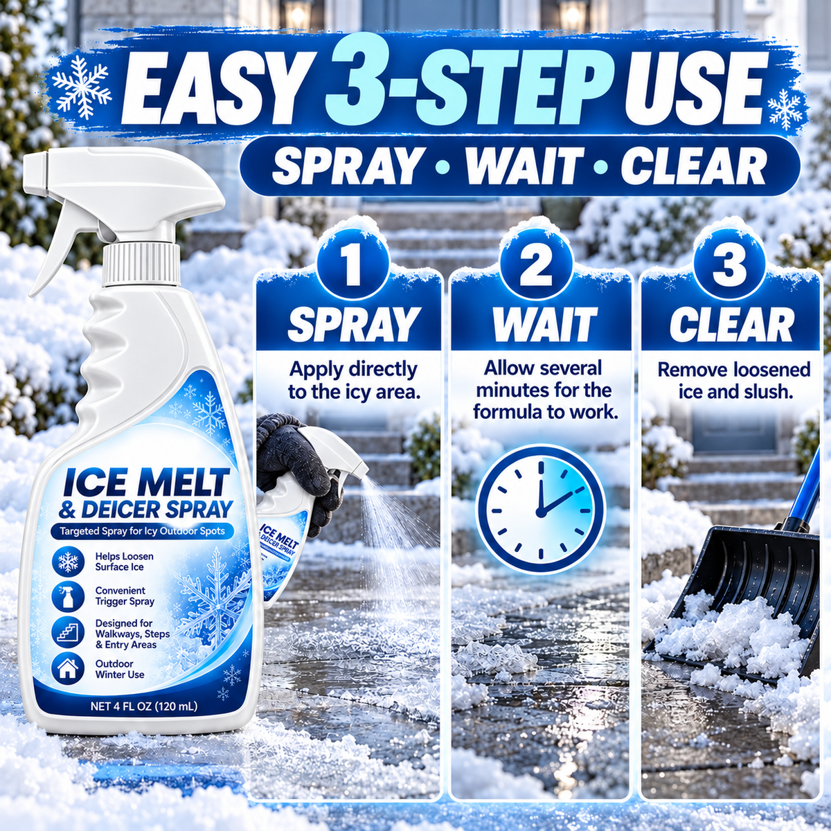 🐾LESS ICE. MORE HAPPY PAWS. ❄️ MAKE WINTER EASIER FOR YOU & YOUR PETS.❄️