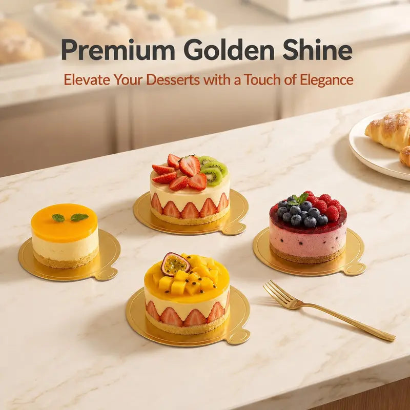 Food Grade Round Paper Cupcake Baking Trays