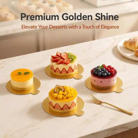 Food Grade Round Paper Cupcake Baking Trays
