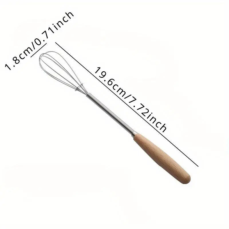 Wooden Handle Whisk