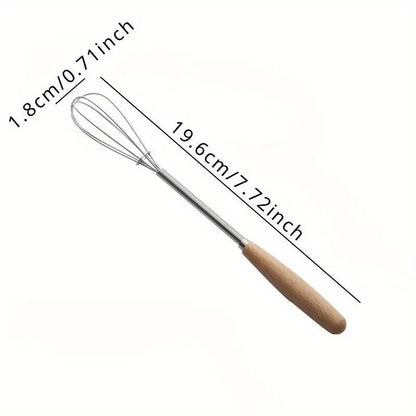 Wooden Handle Whisk