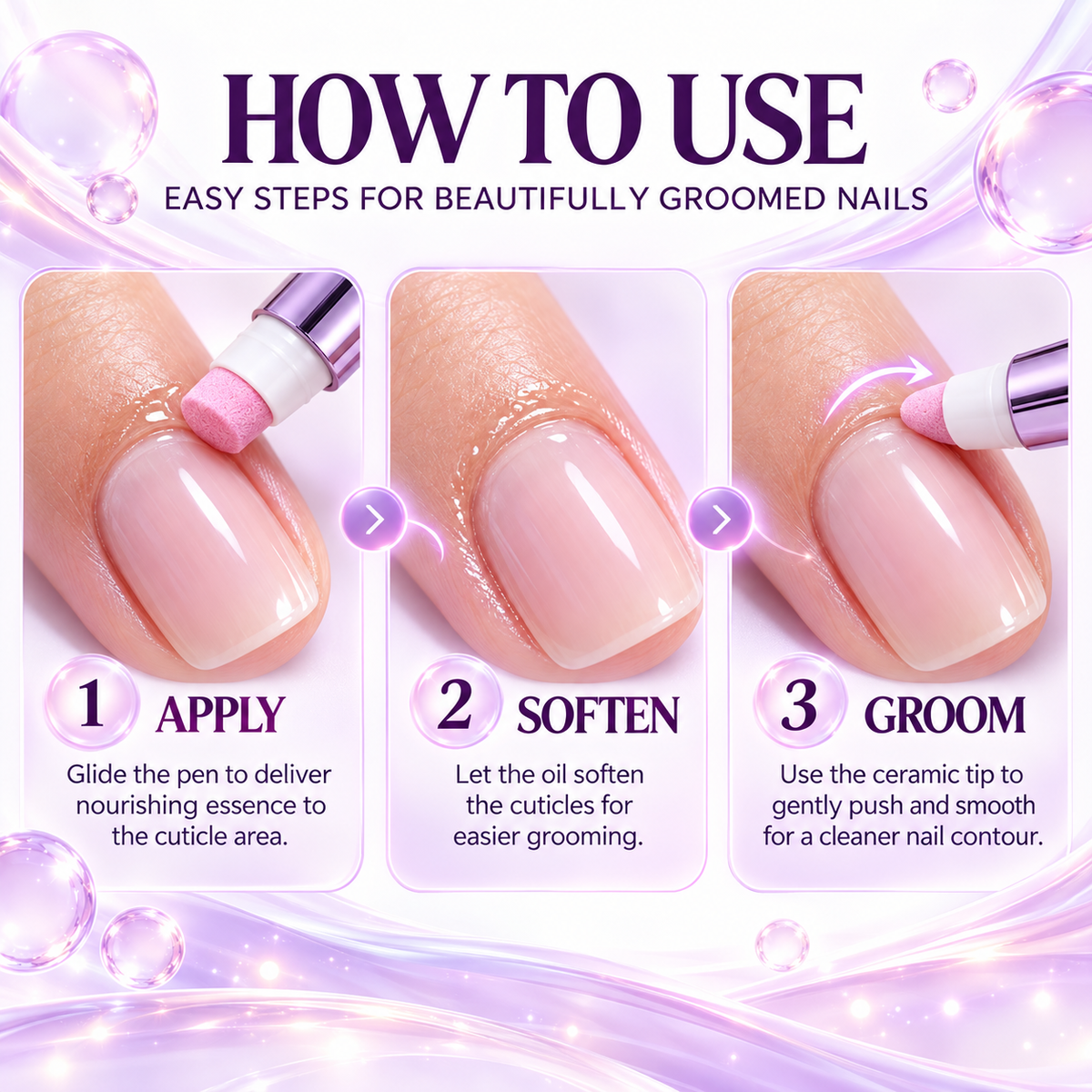 🔥LAST DAY UP TO 56% OFF.🔥3-in-1 Nail Care Essence Pen