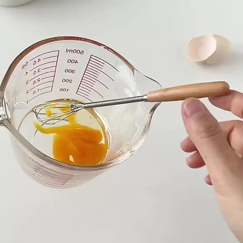 Wooden Handle Whisk