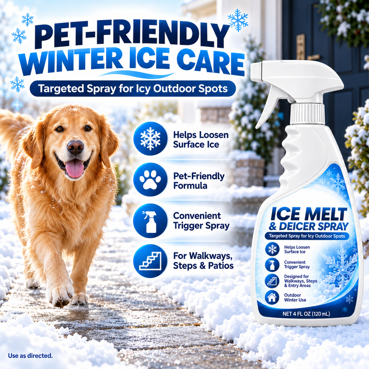 🐾LESS ICE. MORE HAPPY PAWS. ❄️ MAKE WINTER EASIER FOR YOU & YOUR PETS.❄️