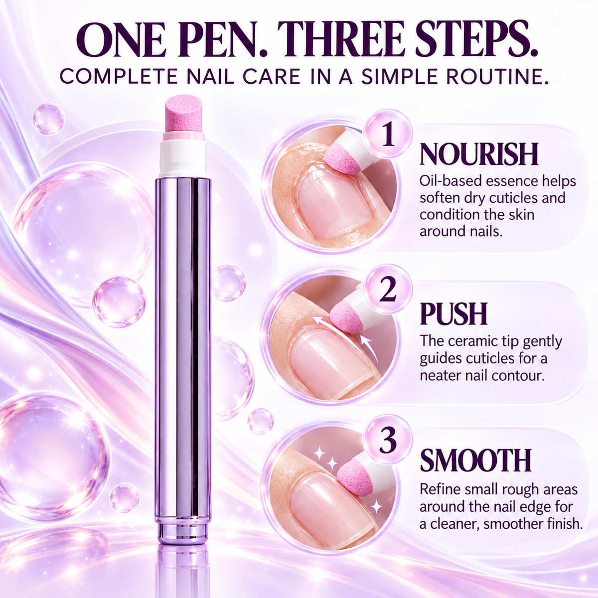 🔥LAST DAY UP TO 56% OFF.🔥3-in-1 Nail Care Essence Pen