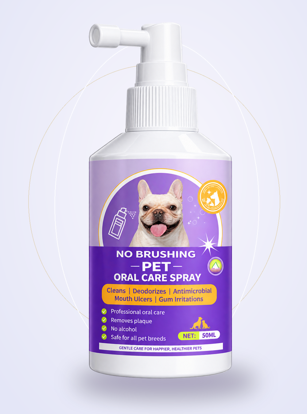 More Fresh-Breath Moments. More Love Up Close. 🐶Pet Oral Care Spray🐶🐶